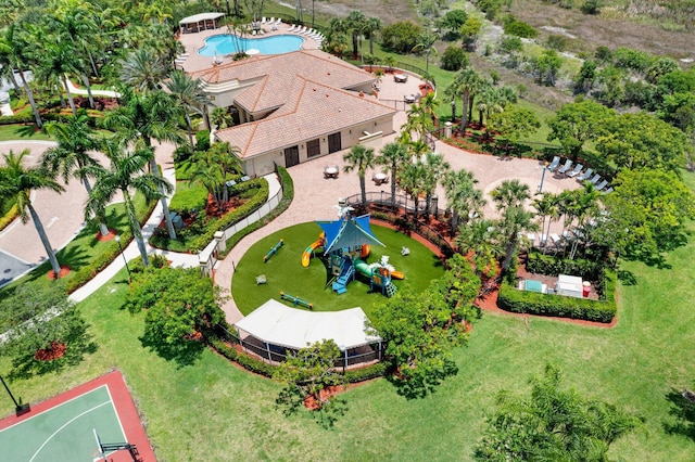 2854 Bellarosa Cir, Royal Palm Beach, FL 33411 - view of subject property featuring a pool