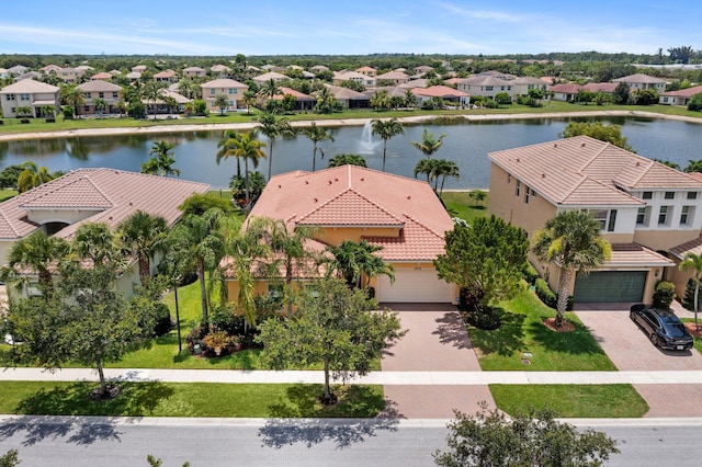 2854 Bellarosa Cir, Royal Palm Beach, FL 33411 - aerial view of residential area with a nearby body of water