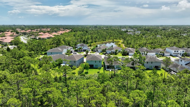 4610 SW Ardsley Dr, Stuart, FL 34997 - aerial perspective of suburban area with a forest
