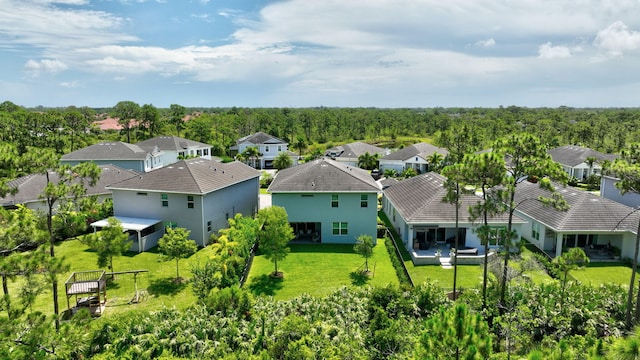 4610 SW Ardsley Dr, Stuart, FL 34997 - aerial perspective of suburban area