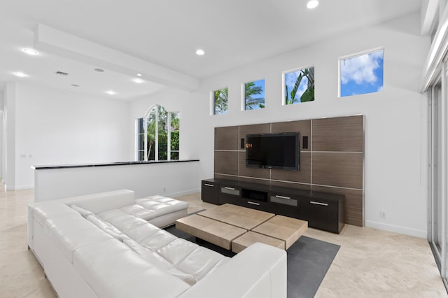 16284 Via Venetia W, Delray Beach, FL 33484 - living area with recessed lighting