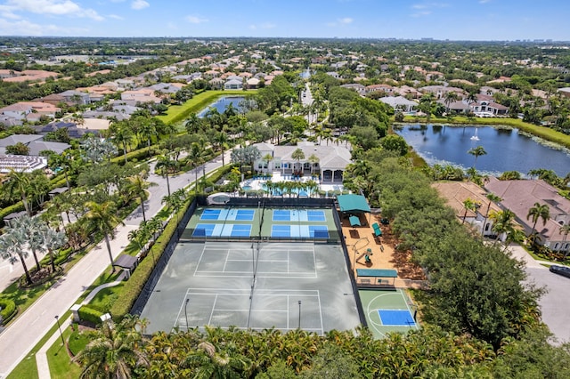 16284 Via Venetia W, Delray Beach, FL 33484 - aerial perspective of suburban area with a nearby body of water