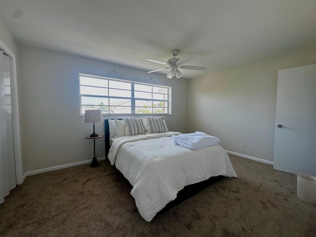 148 Yacht Club Dr Unit 13, North Palm Beach, FL 33408 - bedroom with carpet and ceiling fan