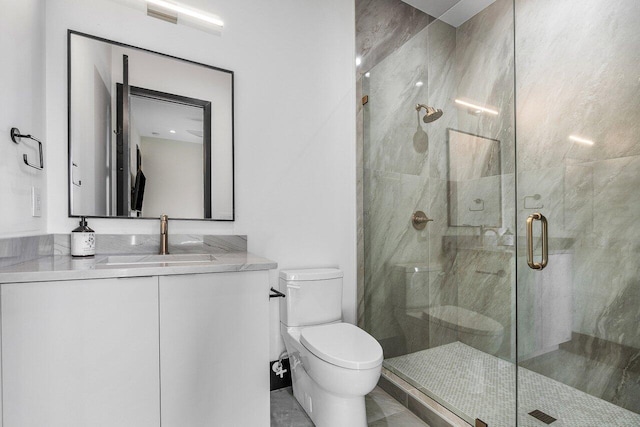 13480 US Highway 1, Juno Beach, FL 33408 - bathroom featuring a shower stall and vanity