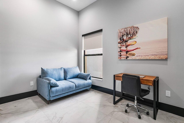 13480 US Highway 1, Juno Beach, FL 33408 - office with marble look tile flooring and baseboards