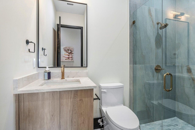 13480 US Highway 1, Juno Beach, FL 33408 - full bathroom with vanity and a stall shower
