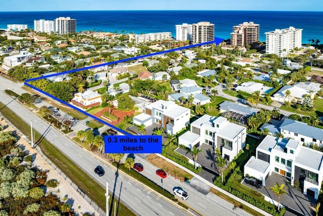 13480 US Highway 1, Juno Beach, FL 33408 - view of urban area featuring a large body of water and property boundaries highlighted