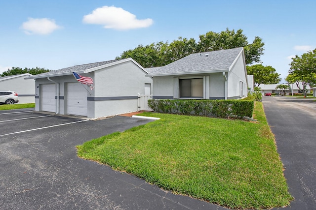 2640 Gately Dr W Unit 1604, West Palm Beach, FL 33415 - single story home with stucco siding, a front lawn, and a shingled roof