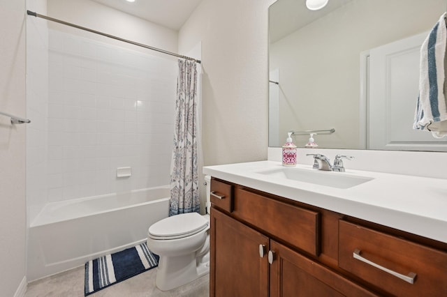 2808 Troubadour St, Palm Springs, FL 33406 - bathroom featuring vanity and shower / bathtub combination with curtain