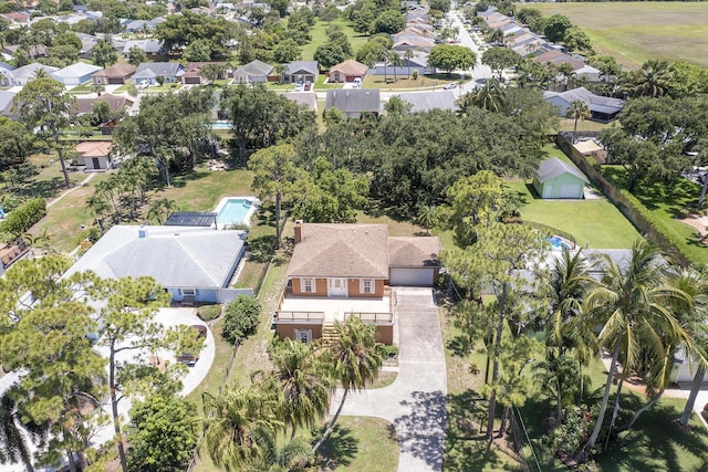 5176 Palm Way N, Lake Worth, FL 33463 - aerial view of property's location with nearby suburban area