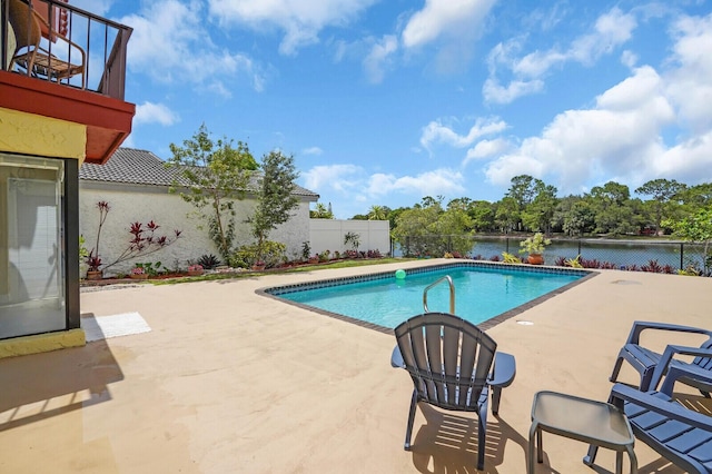 6526 Sweet Maple Ln, Boca Raton, FL 33433 - view of pool with a patio area and a fenced backyard