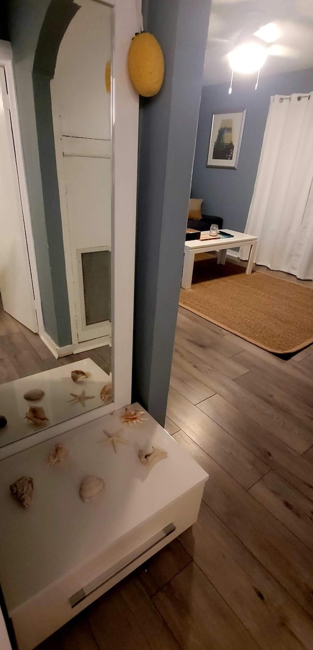 104 NE 5th St, Fort Lauderdale, FL 33301 - bathroom with wood finished floors