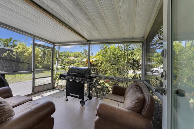 2626 Garfield St, Hollywood, FL 33020 - sunroom featuring healthy amount of natural light