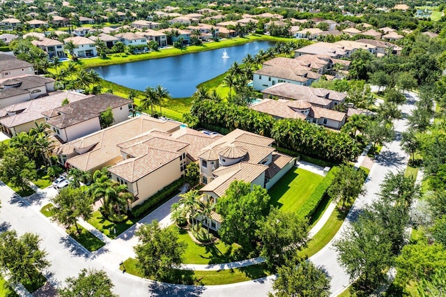 8199 Lost Creek Ln, Delray Beach, FL 33446 - aerial perspective of suburban area with a nearby body of water