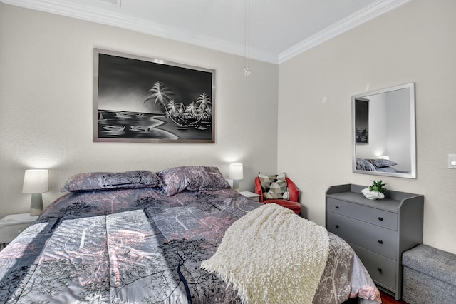 8110 Brigamar Isles Ave, Boynton Beach, FL 33473 - bedroom featuring ornamental molding