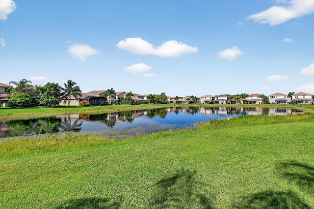 8110 Brigamar Isles Ave, Boynton Beach, FL 33473 - water view featuring nearby suburban area