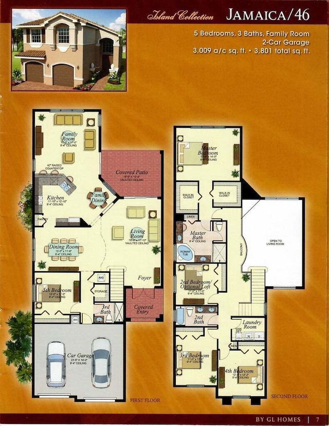 8110 Brigamar Isles Ave, Boynton Beach, FL 33473 - view of property floor plan