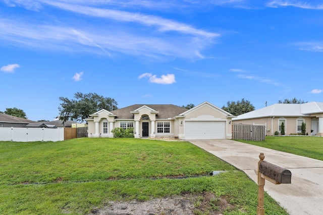 397 SW Jeanne Ave, Port Saint Lucie, FL 34953 - ranch-style home featuring a garage, driveway, and stucco siding