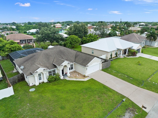 397 SW Jeanne Ave, Port Saint Lucie, FL 34953 - aerial perspective of suburban area
