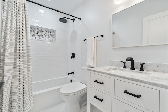 910 SW 21st St, Boca Raton, FL 33486 - full bathroom with shower / bath combo with shower curtain and vanity