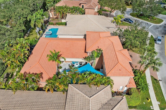 191 Sedona Way, Palm Beach Gardens, FL 33418 - view from above of property with a pool