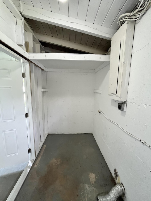 5163 Marion Pl, West Palm Beach, FL 33407 - below grade area featuring electric panel