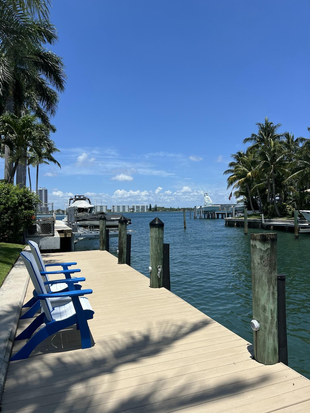 1040 Coral Way, Singer Island, FL 33404 - dock area featuring a water view