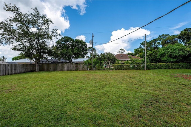 673 NE Horizon Ln, Port Saint Lucie, FL 34983 - view of fenced backyard