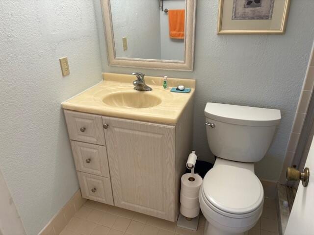 2070 Cornwall D 2070, Boca Raton, FL 33434 - bathroom featuring vanity and tile patterned floors