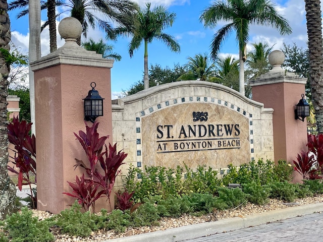 7832 Sonoma Springs Cir Unit 203, Lake Worth, FL 33463 - view of community sign