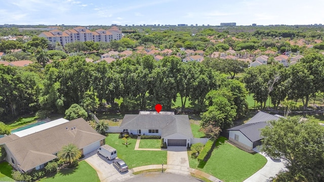 17516 Birchwood Dr, Boca Raton, FL 33487 - aerial view of residential area