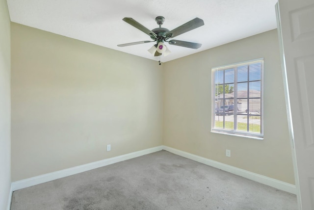 1669 SE N Blackwell Dr, Port Saint Lucie, FL 34952 - carpeted spare room with baseboards and a ceiling fan