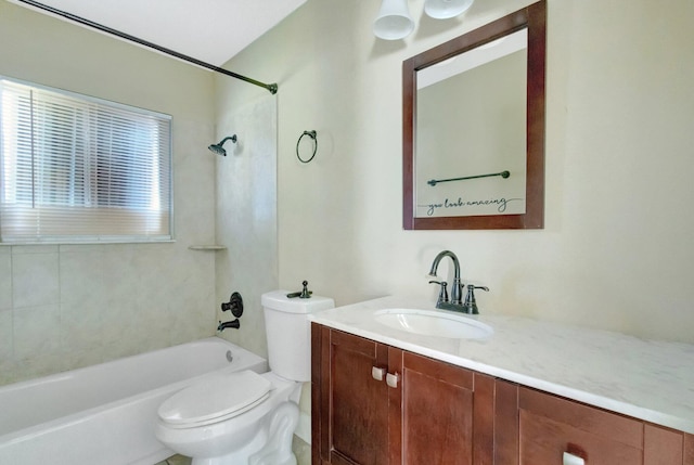 1669 SE N Blackwell Dr, Port Saint Lucie, FL 34952 - full bathroom featuring tub / shower combination and vanity