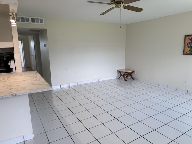 64 Waterford C, Delray Beach, FL 33446 - spare room with ceiling fan