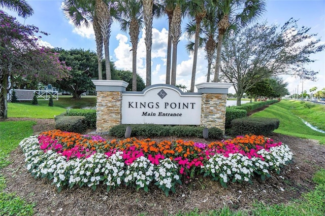 64 Waterford C, Delray Beach, FL 33446 - community / neighborhood sign featuring a lawn