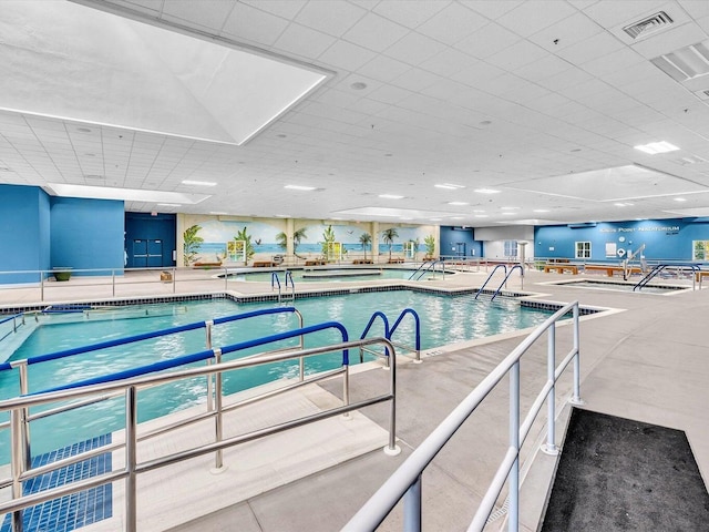 64 Waterford C, Delray Beach, FL 33446 - view of indoor community pool