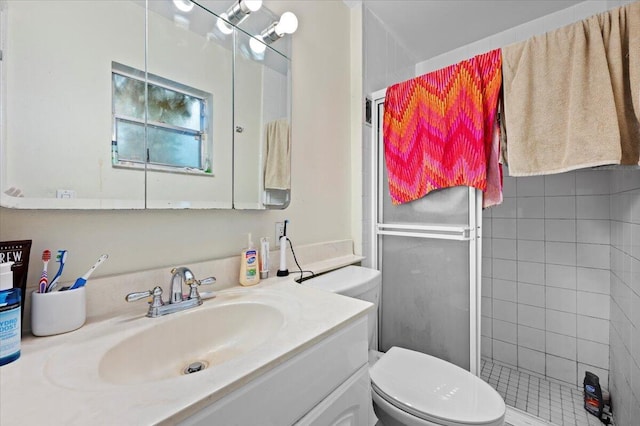 19309 Carolina Cir, Boca Raton, FL 33434 - full bathroom featuring a shower stall and vanity