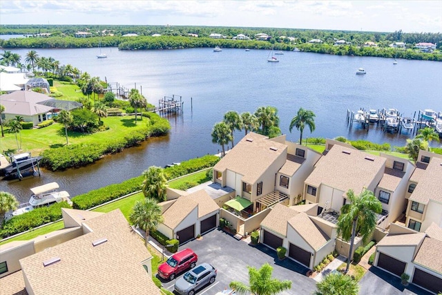 1102 SE Mitchell Ave Unit 302, Port Saint Lucie, FL 34952 - aerial perspective of suburban area with a large body of water