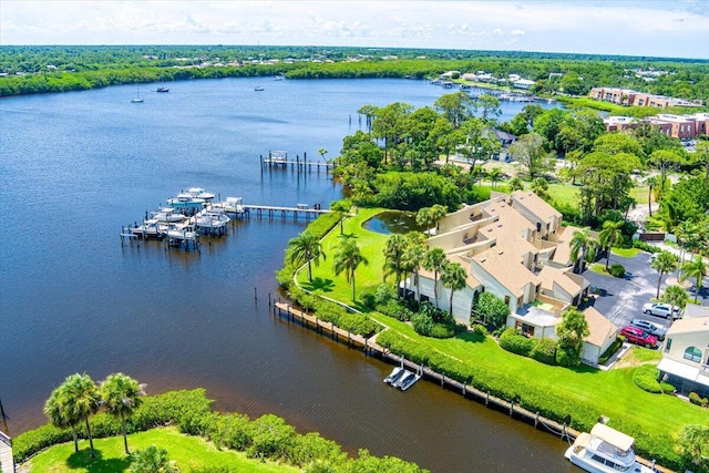 1102 SE Mitchell Ave Unit 302, Port Saint Lucie, FL 34952 - drone / aerial view of a nearby body of water