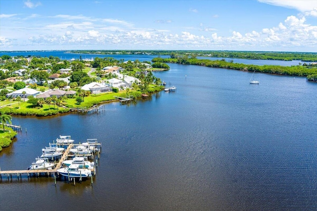1102 SE Mitchell Ave Unit 302, Port Saint Lucie, FL 34952 - drone / aerial view of a large body of water