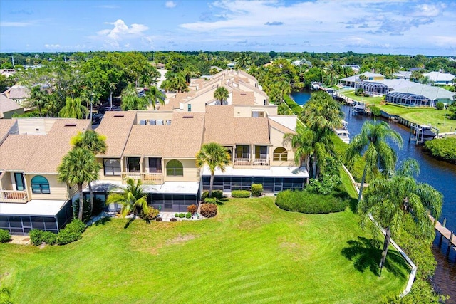 1102 SE Mitchell Ave Unit 302, Port Saint Lucie, FL 34952 - aerial perspective of suburban area featuring a nearby body of water
