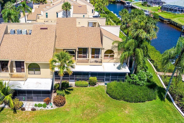 1102 SE Mitchell Ave Unit 302, Port Saint Lucie, FL 34952 - aerial view of property and surrounding area featuring a nearby body of water