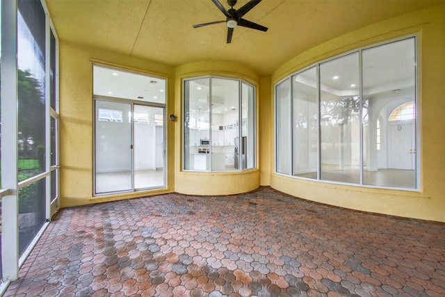 8873 Via Brilliante, Wellington, FL 33411 - view of unfurnished sunroom