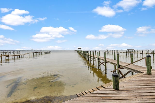671 Indian River Dr, Melbourne, FL 32935 - dock featuring a water view