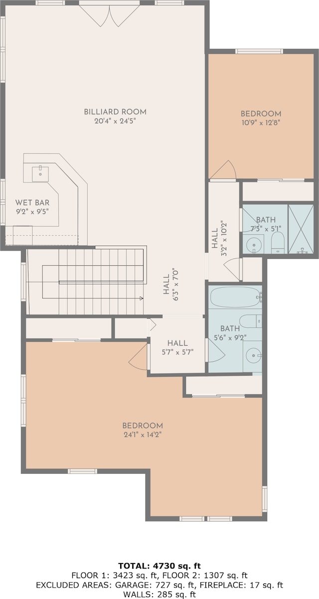 671 Indian River Dr, Melbourne, FL 32935 - view of floor plan / room layout