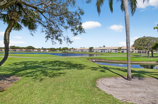 17213 Balboa Point Way, Boca Raton, FL 33487 - view of property's community featuring a water view, a lawn, and a residential view
