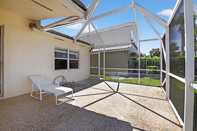 17213 Balboa Point Way, Boca Raton, FL 33487 - view of unfurnished sunroom