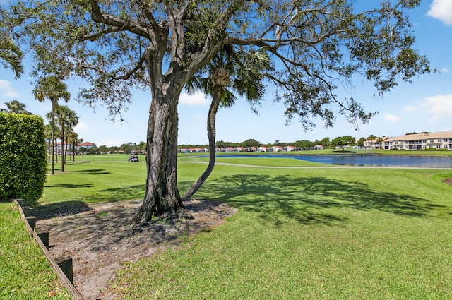 17213 Balboa Point Way, Boca Raton, FL 33487 - view of home's community with a water view and a yard