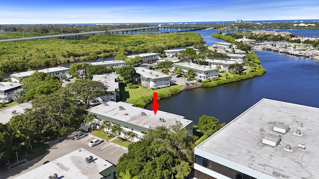 2800 Indian River Blvd Unit 7T, Vero Beach, FL 32960 - bird's eye view of a notable bridge and a nearby body of water