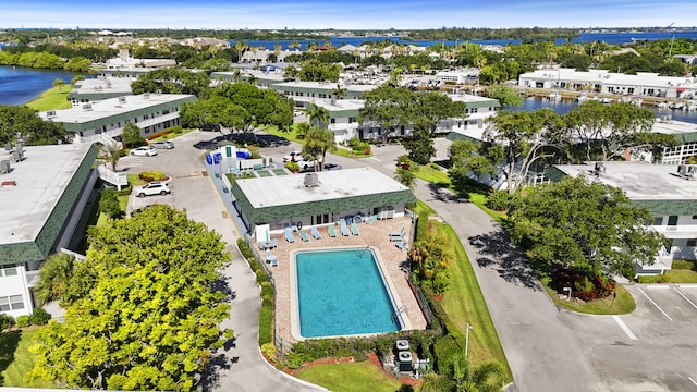 2800 Indian River Blvd Unit 7T, Vero Beach, FL 32960 - aerial view of a large body of water and a pool area
